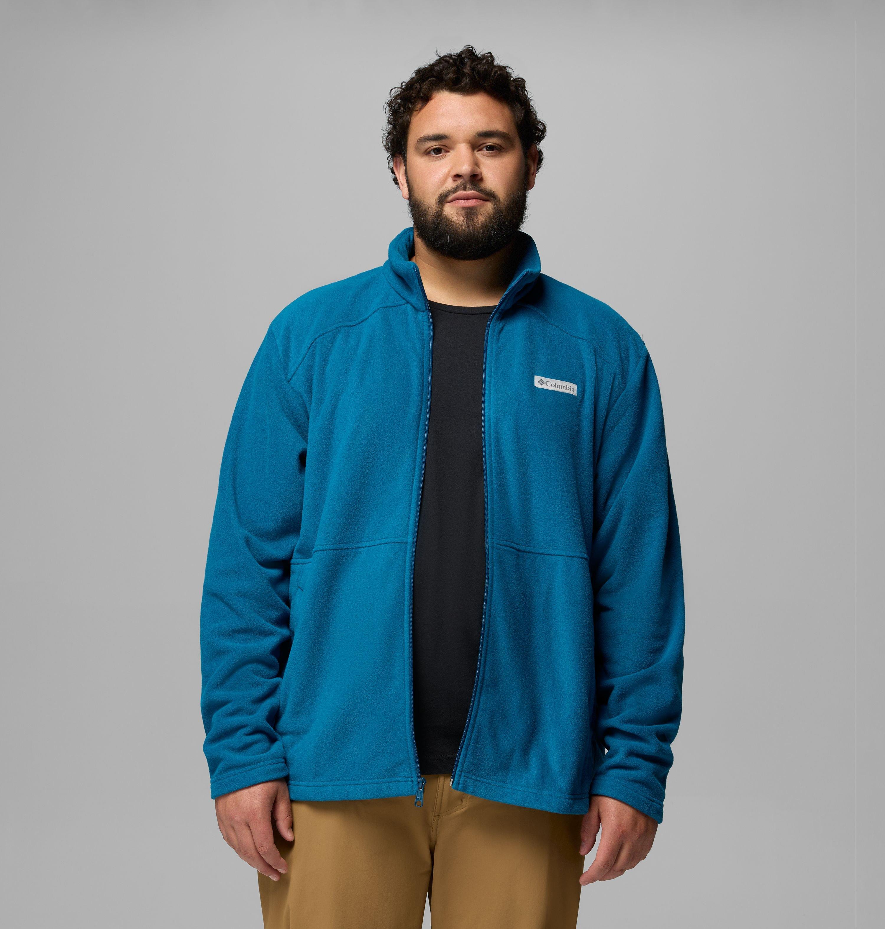 Men's Castle Dale Full Zip Fleece Jacket - Big | 442 | 6X 5