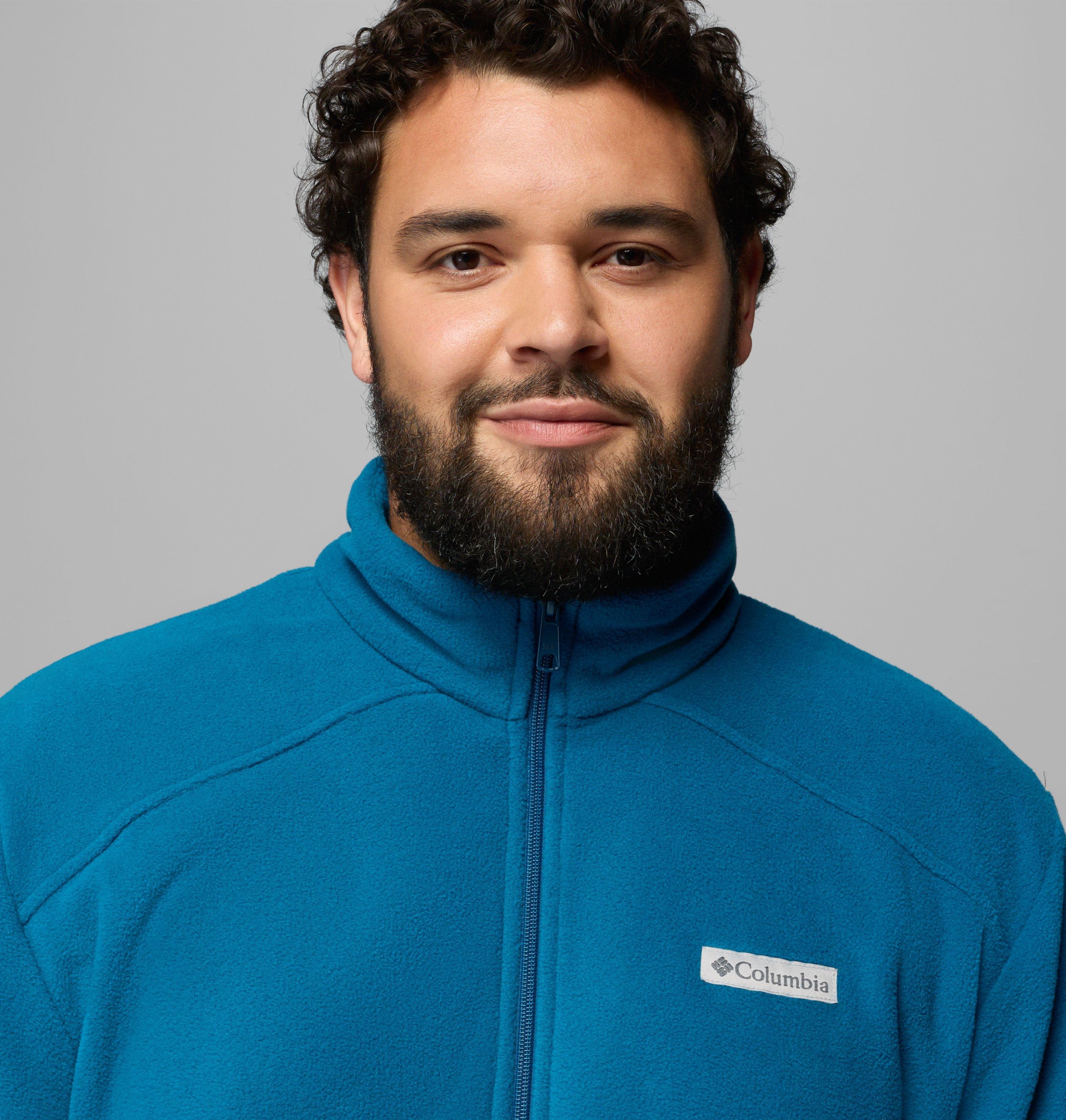Men's Castle Dale Full Zip Fleece Jacket - Big | 442 | 6X 6