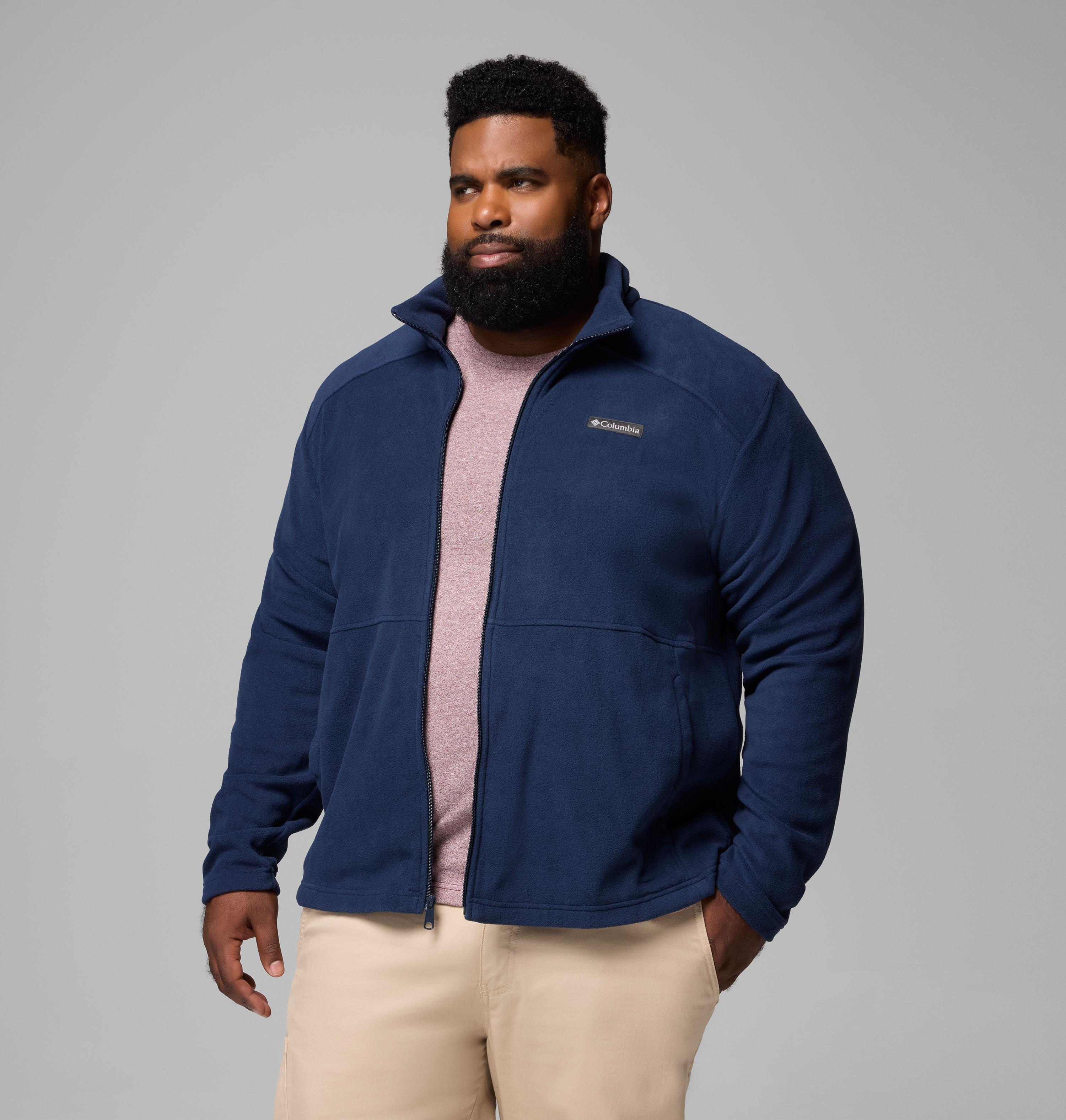 Men's Castle Dale Full Zip Fleece Jacket - Big | 464 | 6X 5