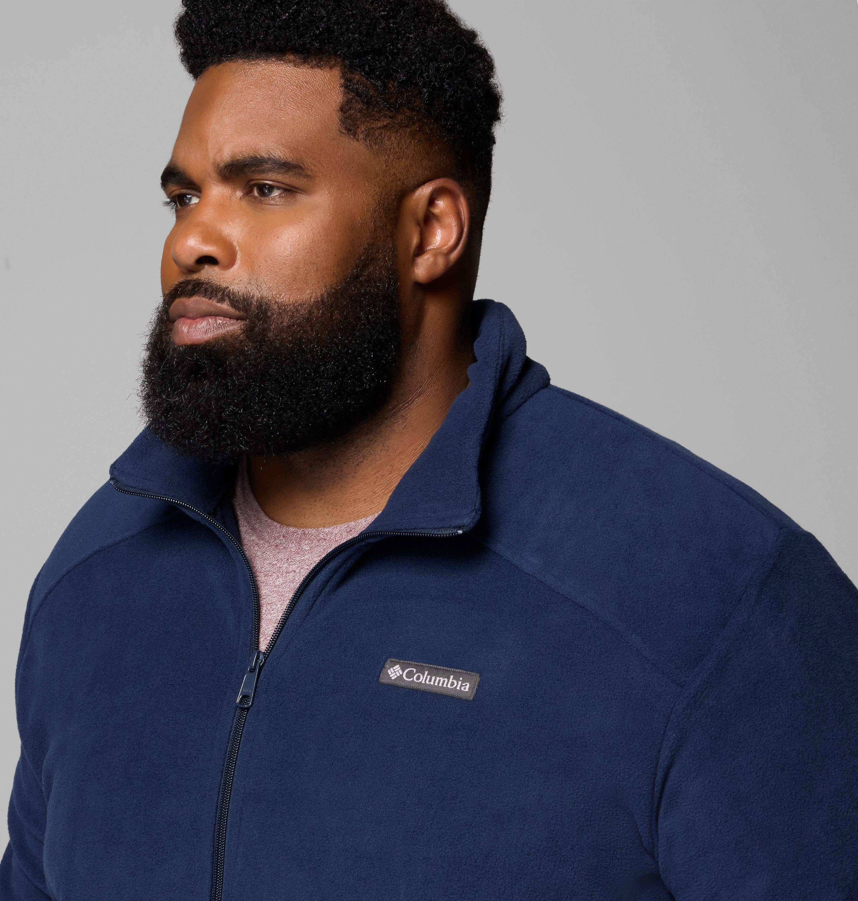 Men's Castle Dale Full Zip Fleece Jacket - Big | 464 | 6X 6