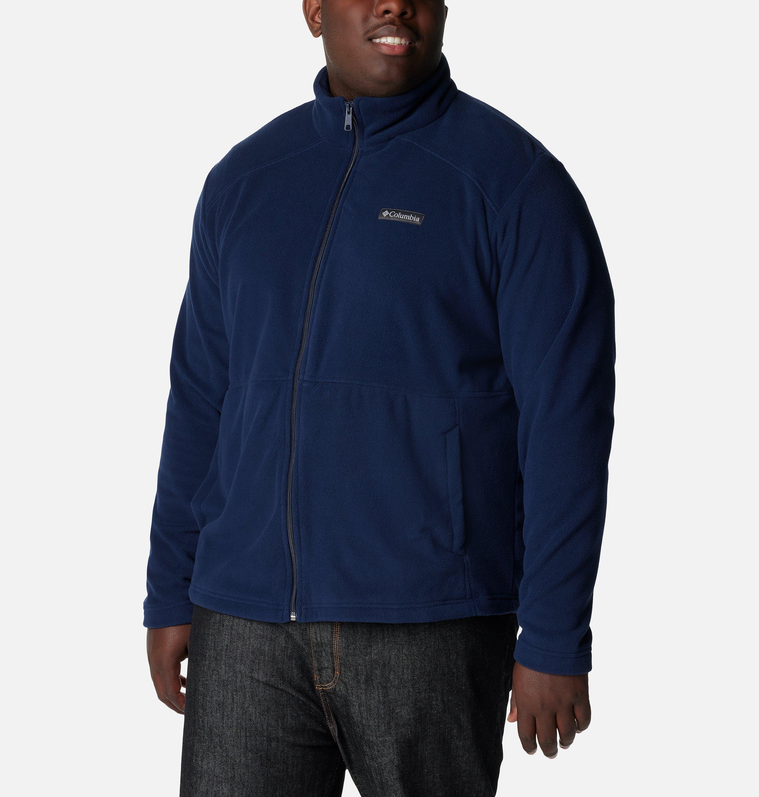Men's Castle Dale Full Zip Fleece Jacket - Big | 464 | 6X 7