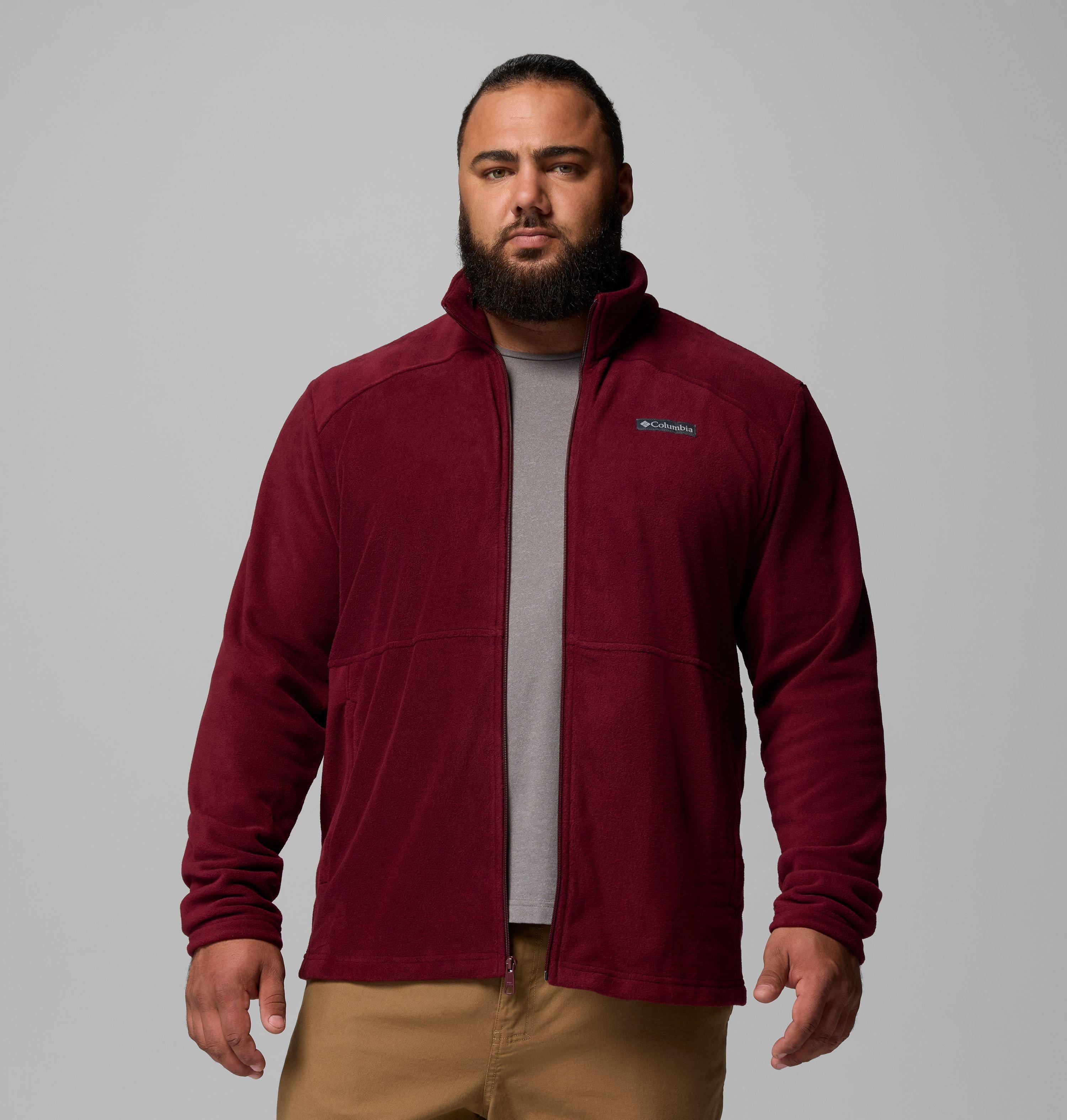 Men's Castle Dale Full Zip Fleece Jacket - Big | 624 | 6X 5