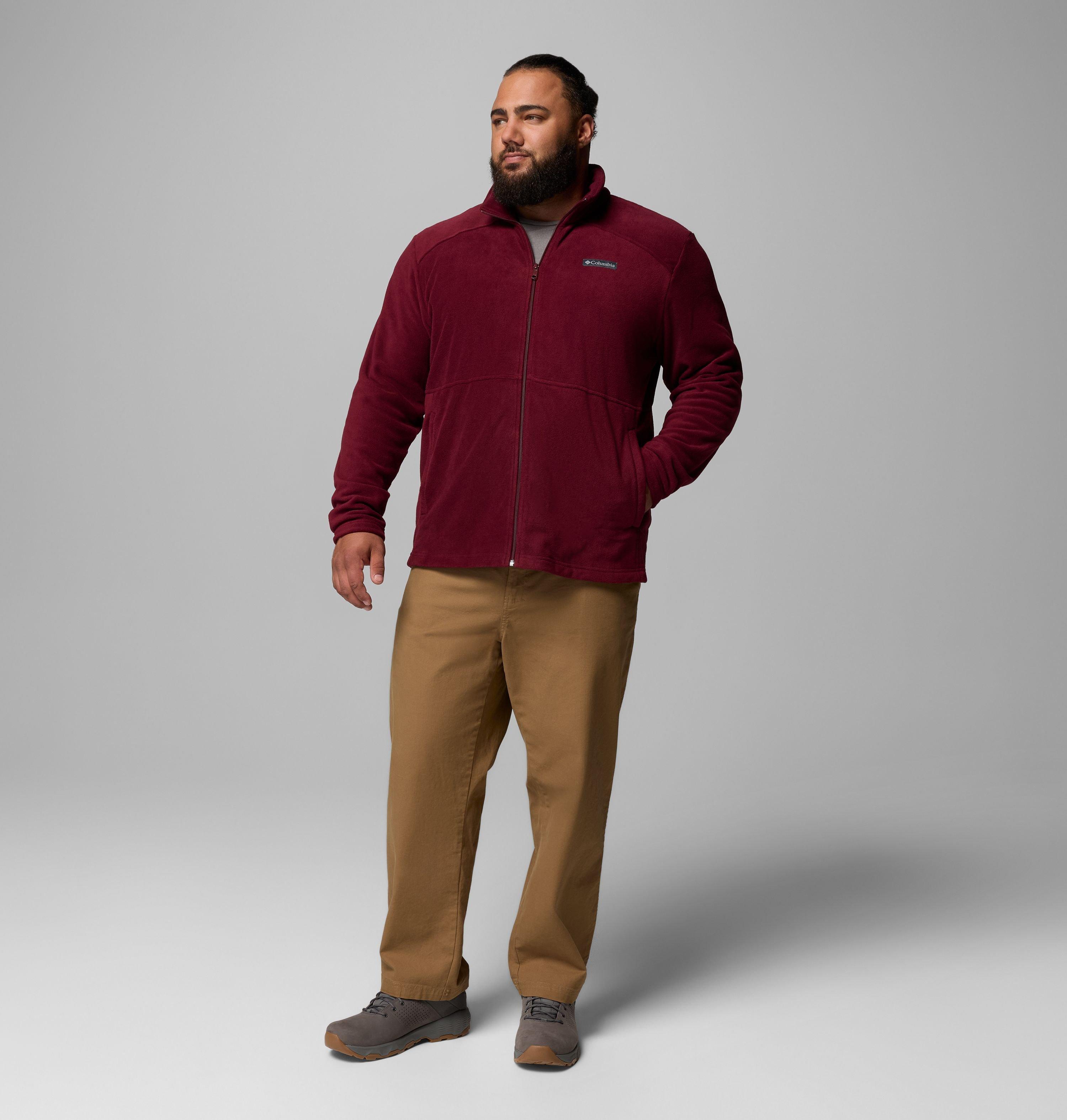Men's Castle Dale Full Zip Fleece Jacket - Big | 624 | 6X 2