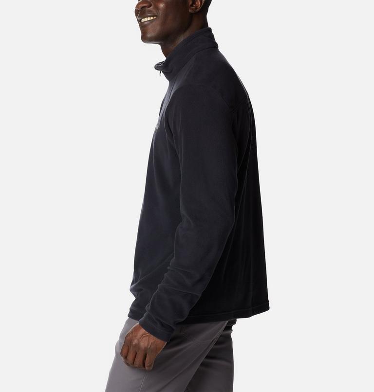 Men's Lake Aloha Half Zip Fleece, Color: Black, image 3