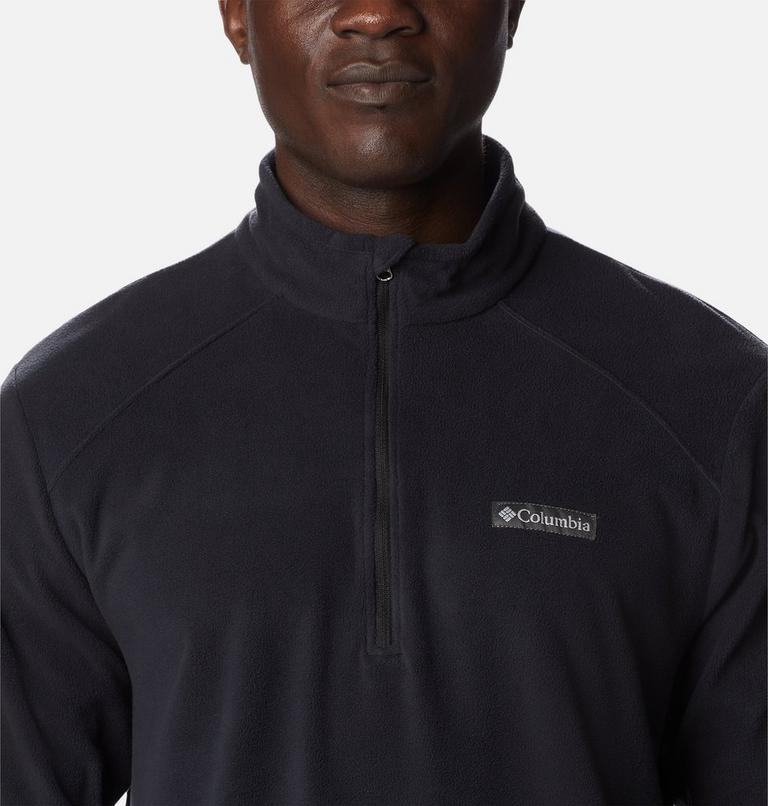 Men's Lake Aloha Half Zip Fleece, Color: Black, image 4