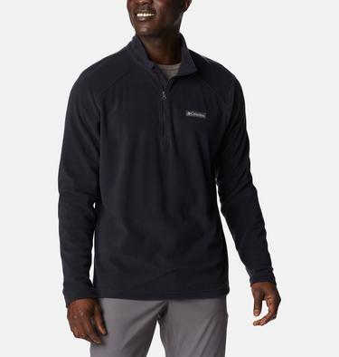 Men's Lake Aloha Half Zip Fleece, Color: Black, image 3