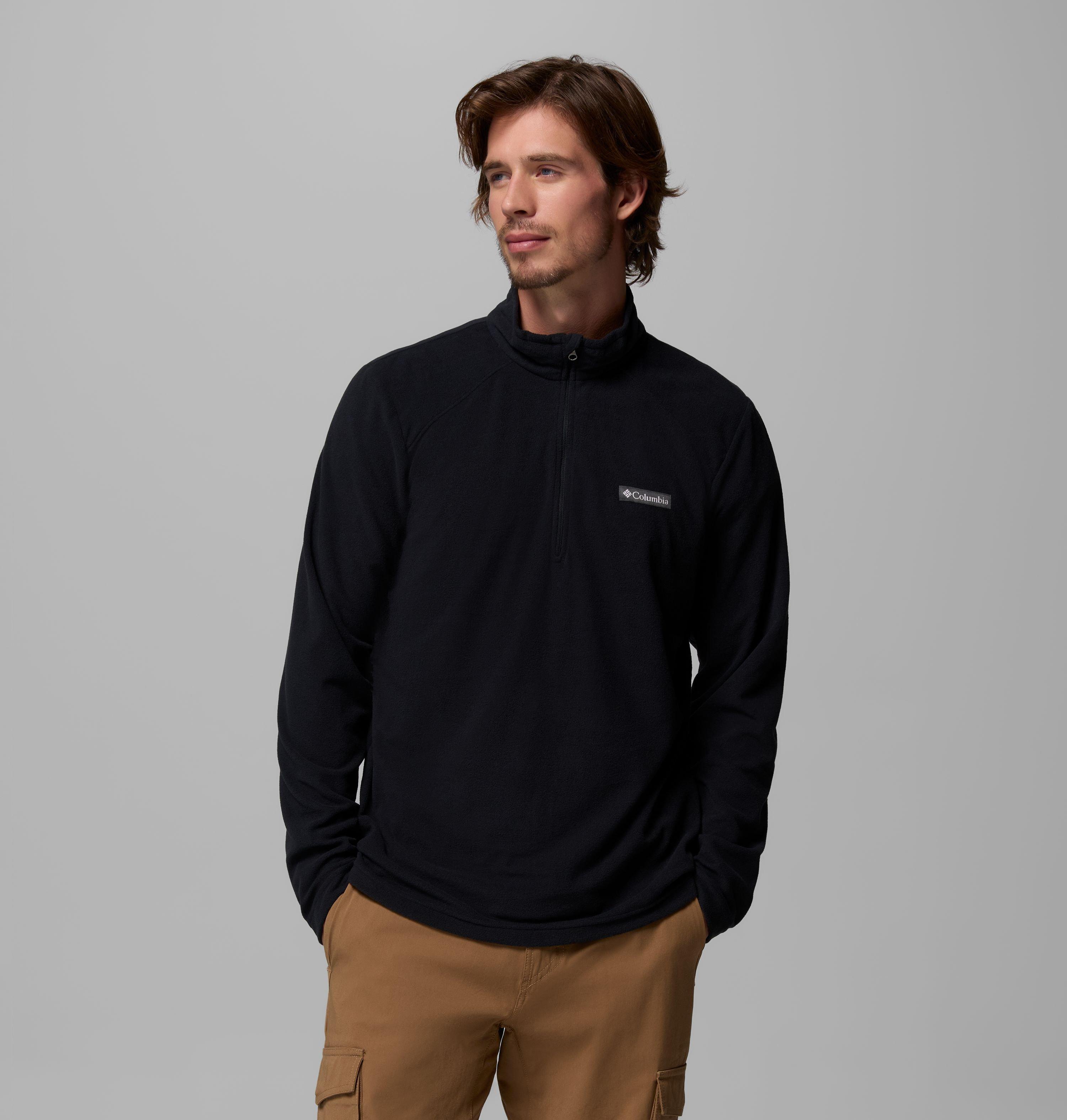 Columbia Sportswear Men's Black Columbia - Lake Aloha™ Half Zip Fleece - Medium