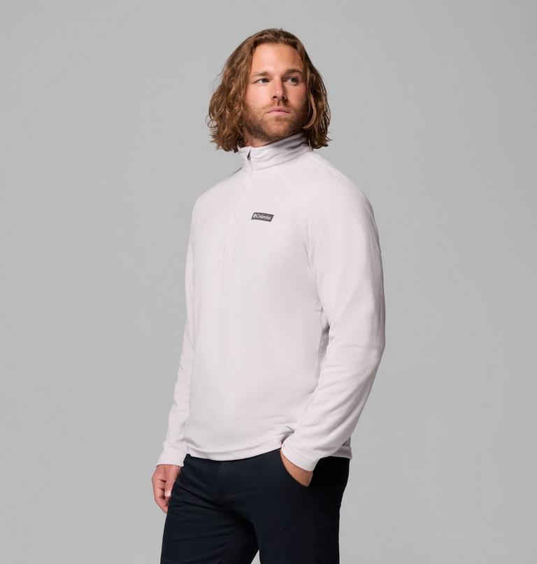 Men's Lake Aloha Half Zip Fleece, Color: Nimbus Grey, image 4