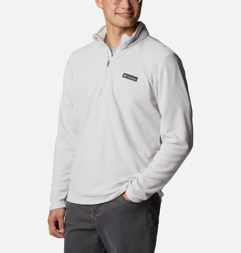 Men's Lake Aloha Half Zip Fleece, Color: Nimbus Grey, image 6