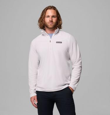 Men's Lake Aloha Half Zip Fleece, Color: Nimbus Grey, image 5