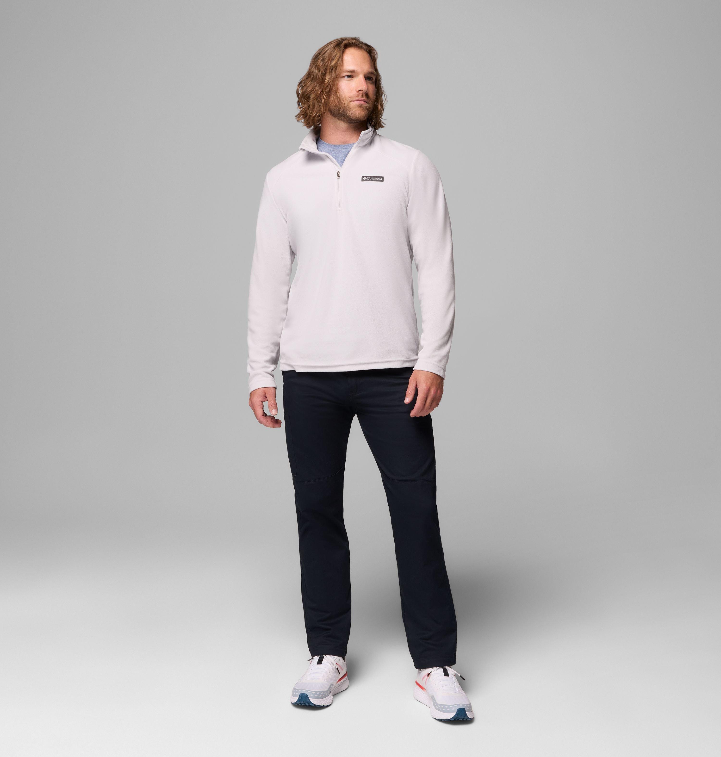 Men's Essential Hike™ Grid Fleece Half Zip Jacket