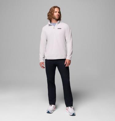 Men's Lake Aloha Half Zip Fleece, Color: Nimbus Grey, image 6
