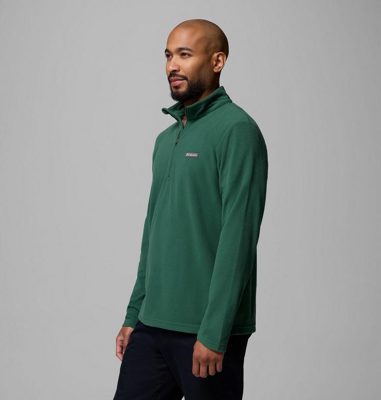 Men's Lake Aloha Half Zip Fleece Pullover, Color: Rain Forest, image 4