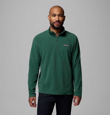 Men's Lake Aloha Half Zip Fleece, Color: Rain Forest, image 1