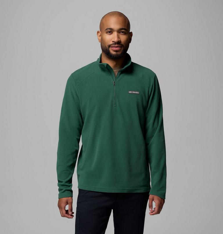 Men's Lake Aloha Half Zip Fleece Pullover, Color: Rain Forest, image 1