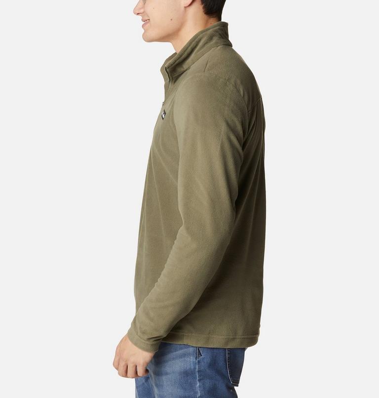 Men's Lake Aloha Half Zip Fleece Pullover, Color: Stone Green, image 3