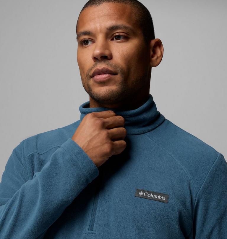Men's Lake Aloha Half Zip Fleece, Color: Everblue, image 5