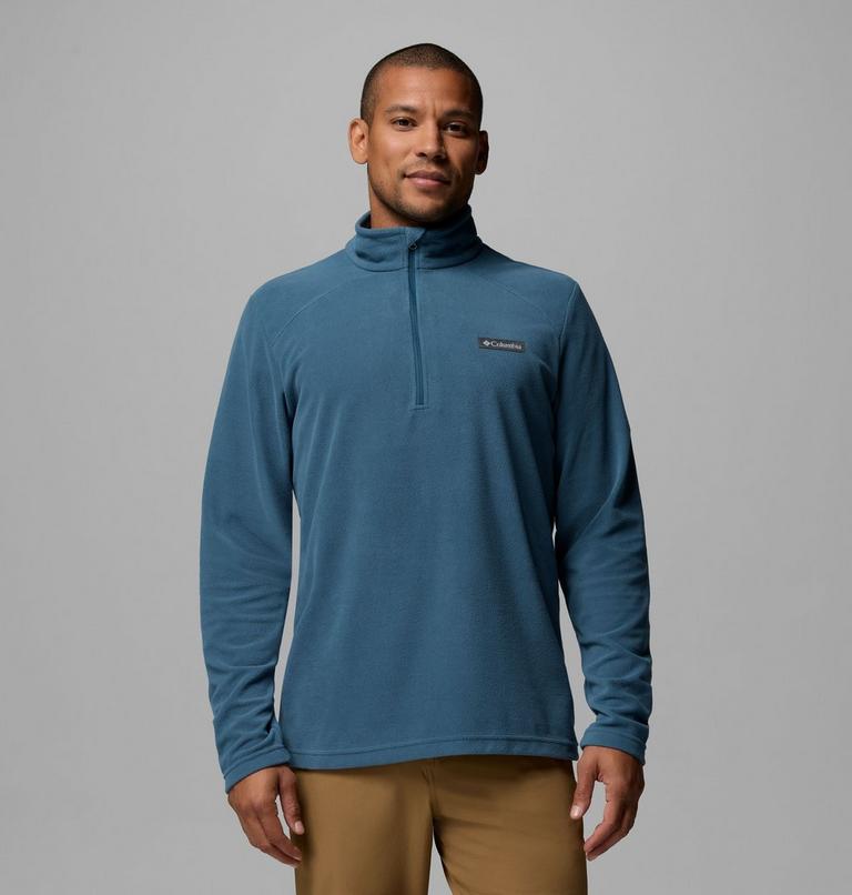 Men's Lake Aloha Half Zip Fleece, Color: Everblue, image 1
