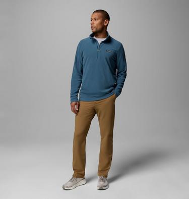 Men's Lake Aloha Half Zip Fleece Pullover, Color: Everblue, image 2