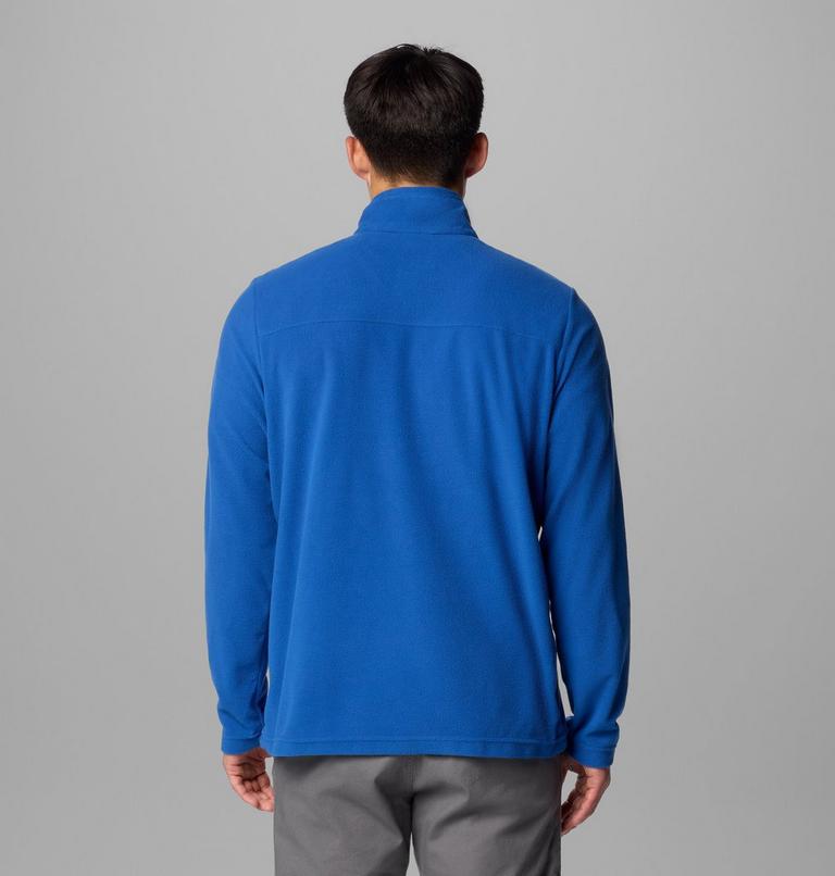 Men's Lake Aloha Half Zip Fleece, Color: Mountain Blue, image 2