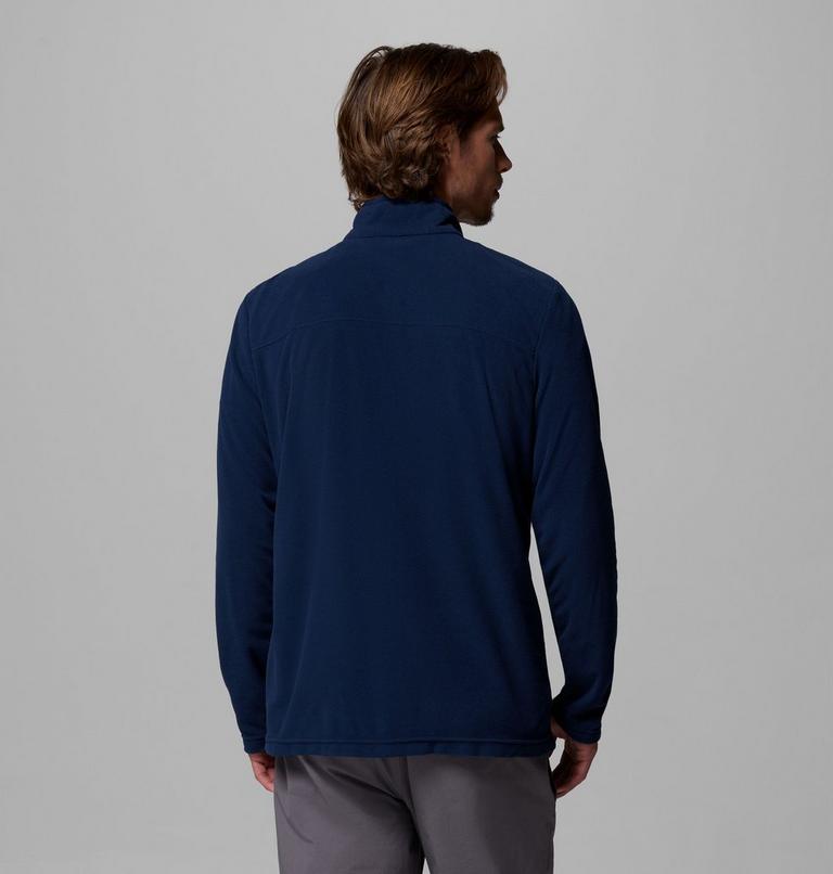 Men's Lake Aloha Half Zip Fleece Pullover, Color: Collegiate Navy, image 3