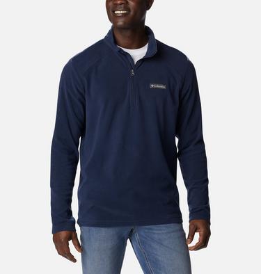 Men's Lake Aloha Half Zip Fleece, Color: Collegiate Navy, image 7