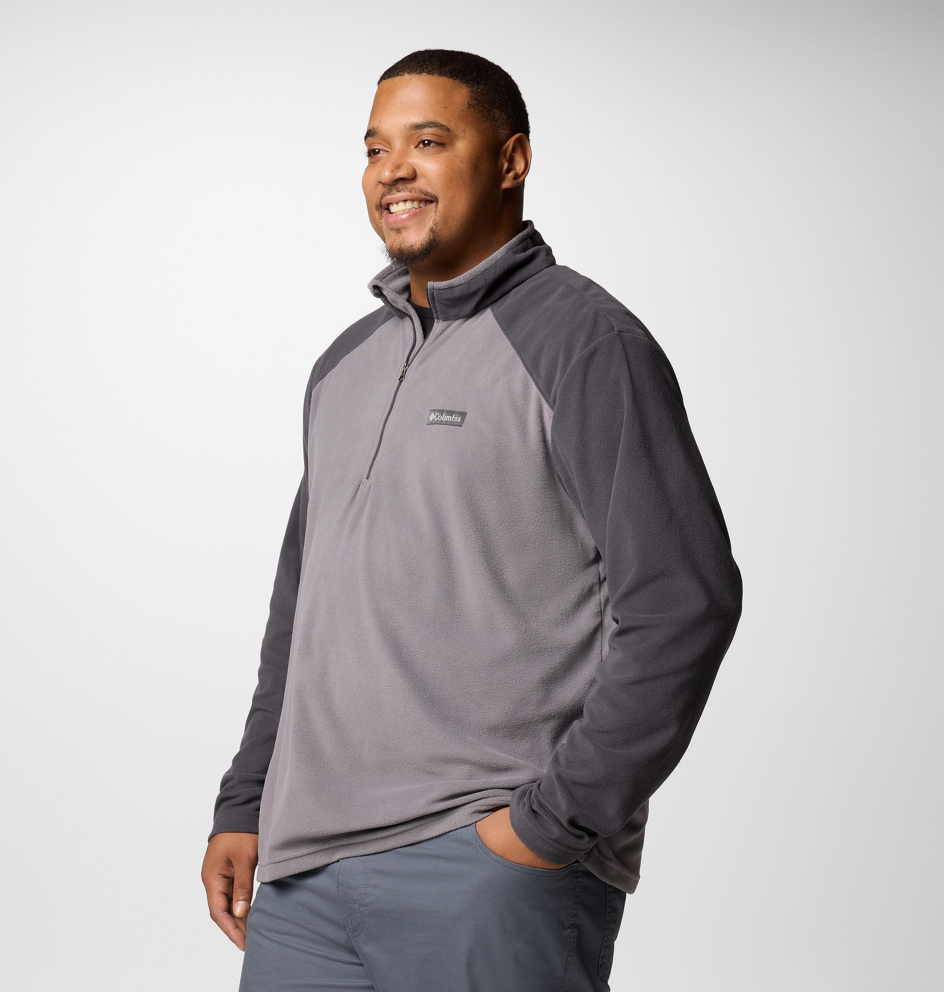 Men's Lake Aloha Half Zip Fleece Pullover - Big 4