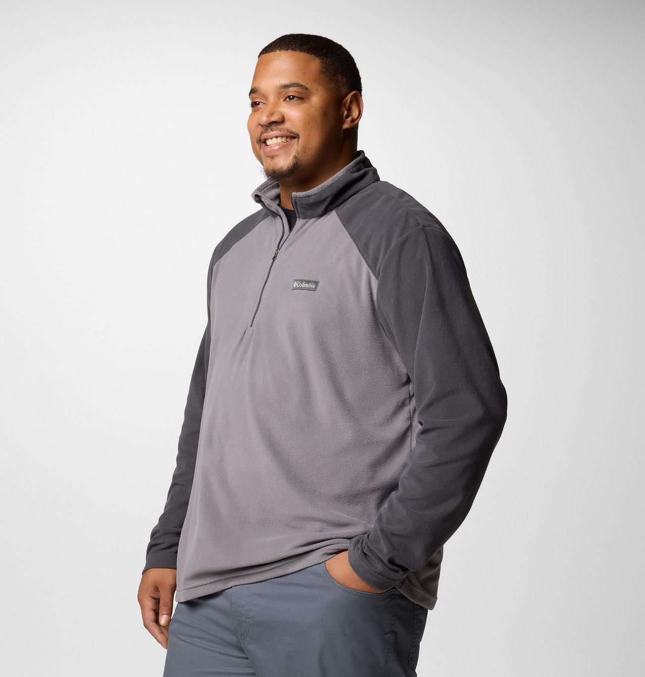 Men's Lake Aloha™ Half Zip Fleece Pullover - Big | 023 | 5X 4