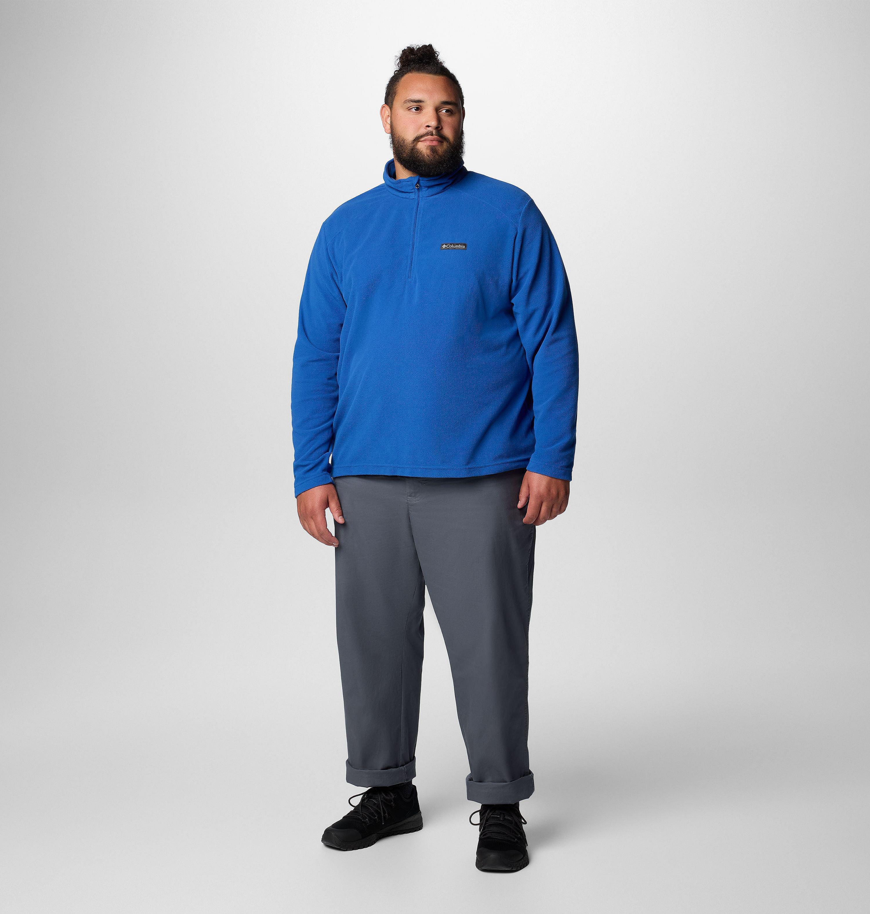 Men's Lake Aloha Half Zip Fleece Pullover - Big | 433 | 5X 3