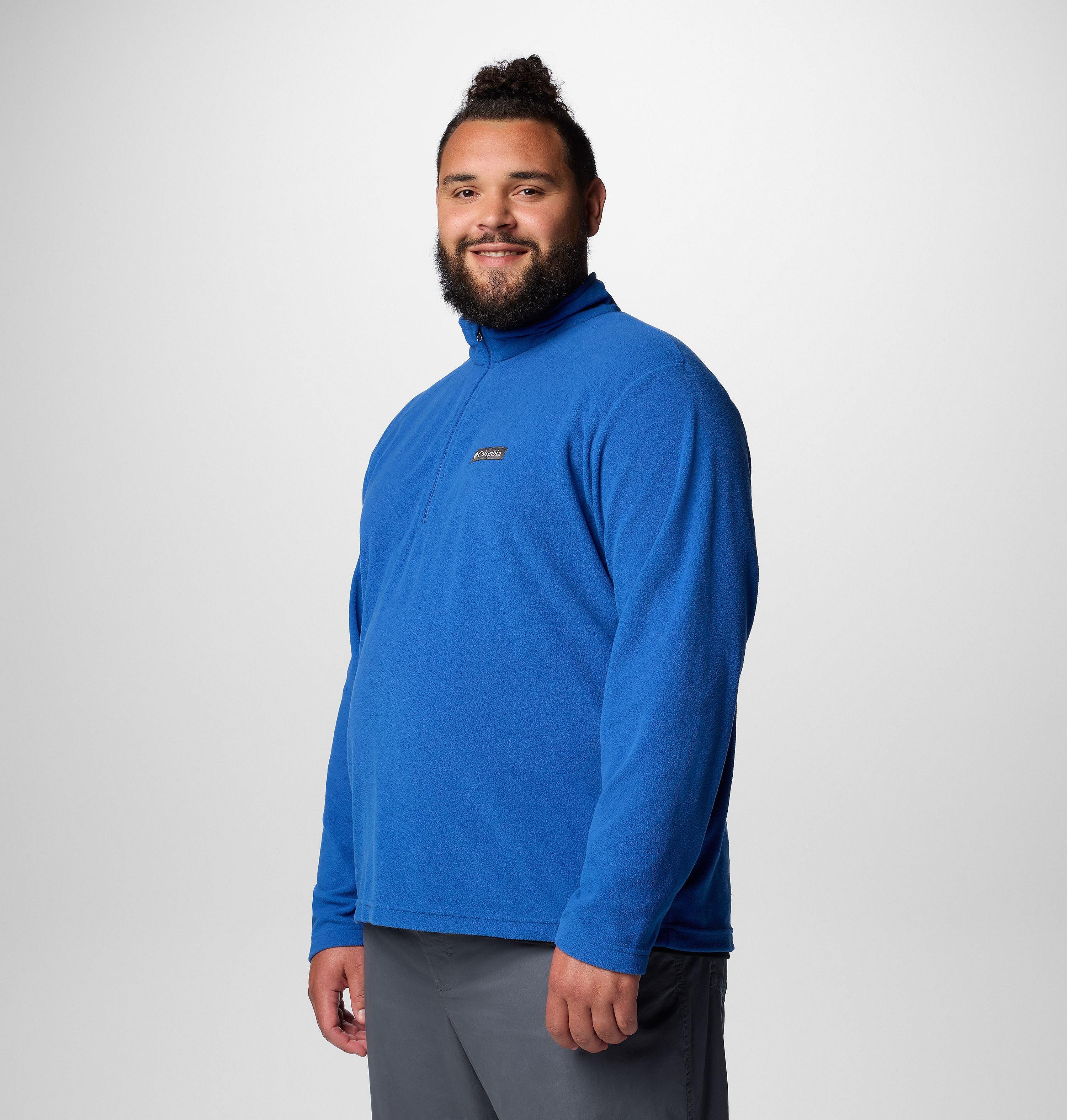 Men's Lake Aloha Half Zip Fleece Pullover - Big | 433 | 5X 4