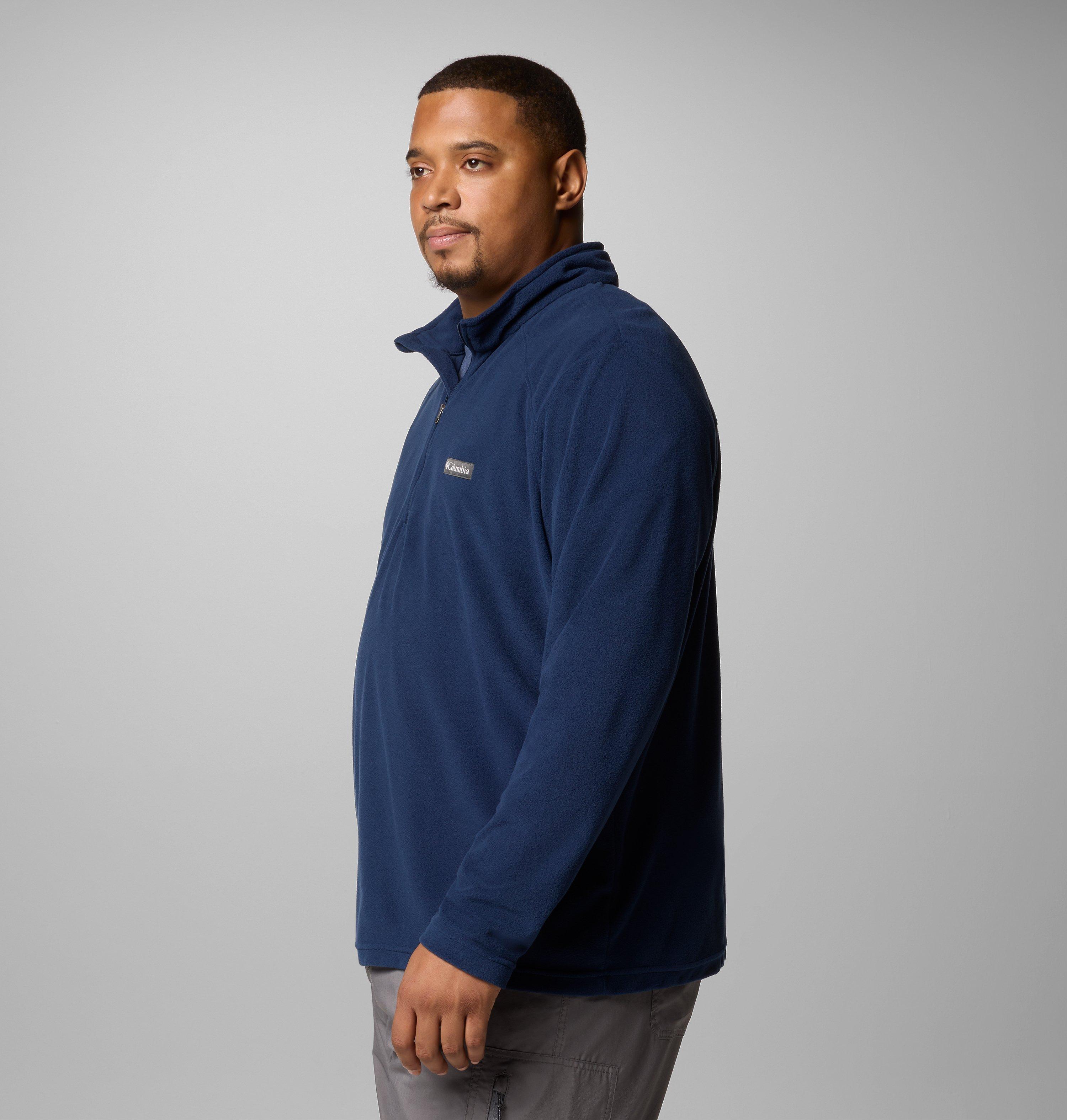 Men's Lake Aloha Half Zip Fleece Pullover - Big 4