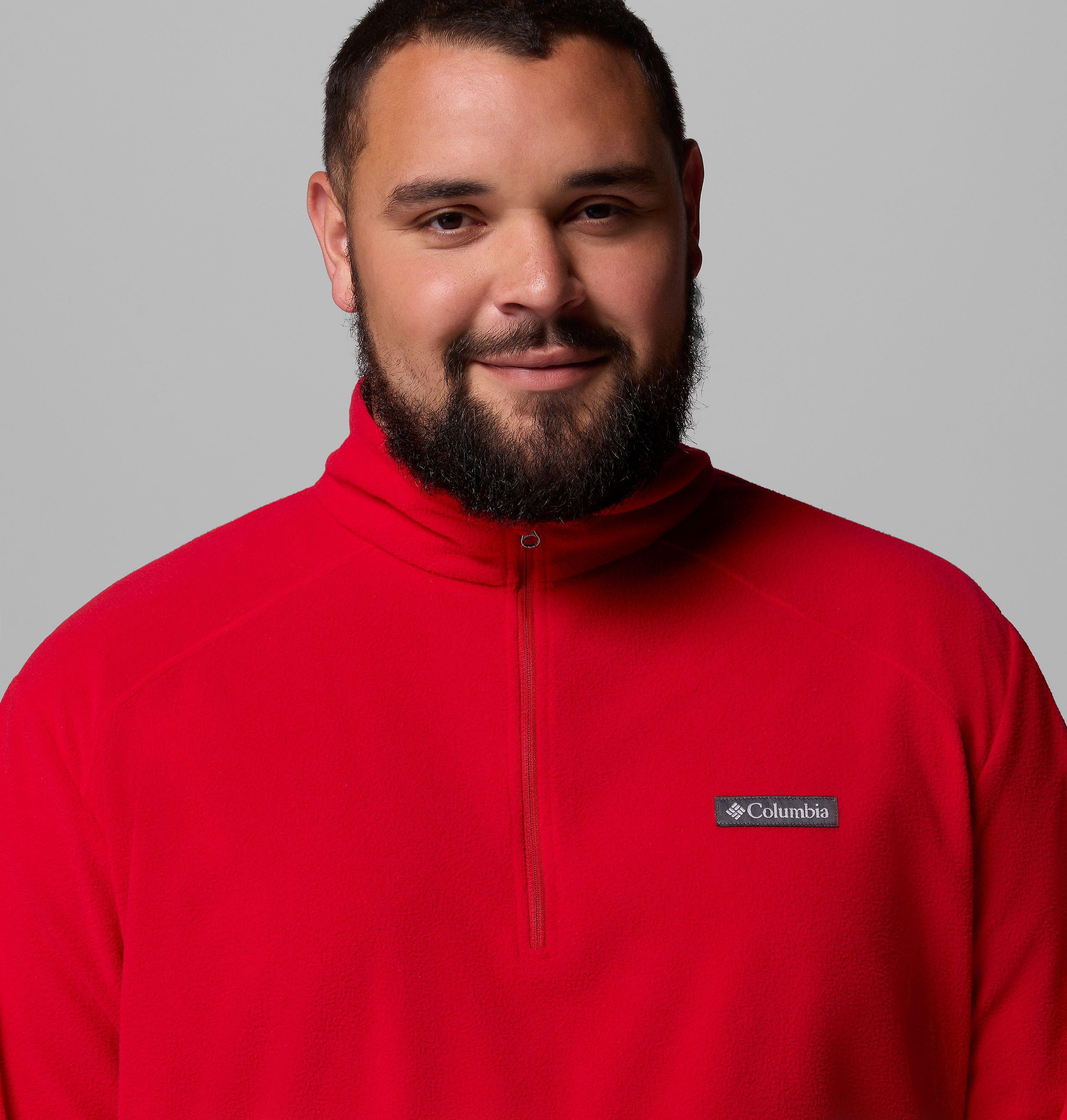 Men's Lake Aloha Half Zip Fleece Pullover - Big | 613 | 1X 5