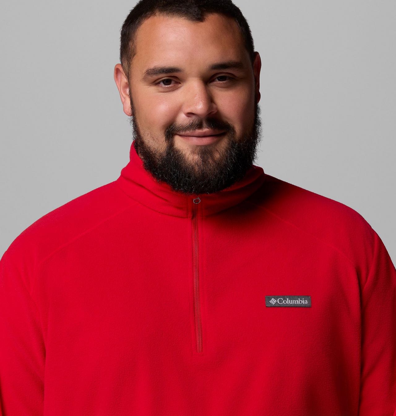 Men's Lake Aloha™ Half Zip Fleece Pullover - Big | 613 | 6X 5