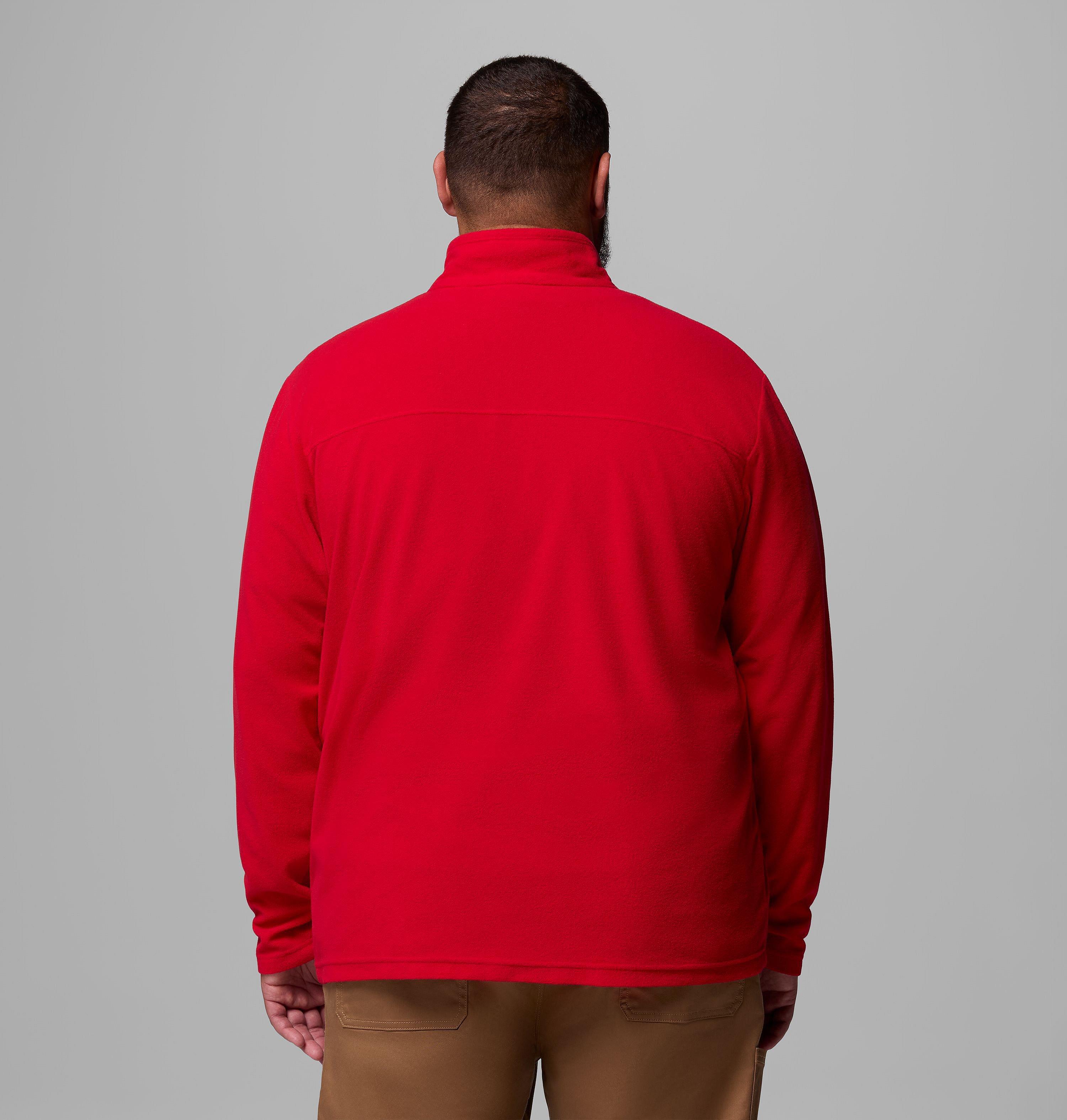 Men's Lake Aloha Half Zip Fleece Pullover - Big | 613 | 1X 3