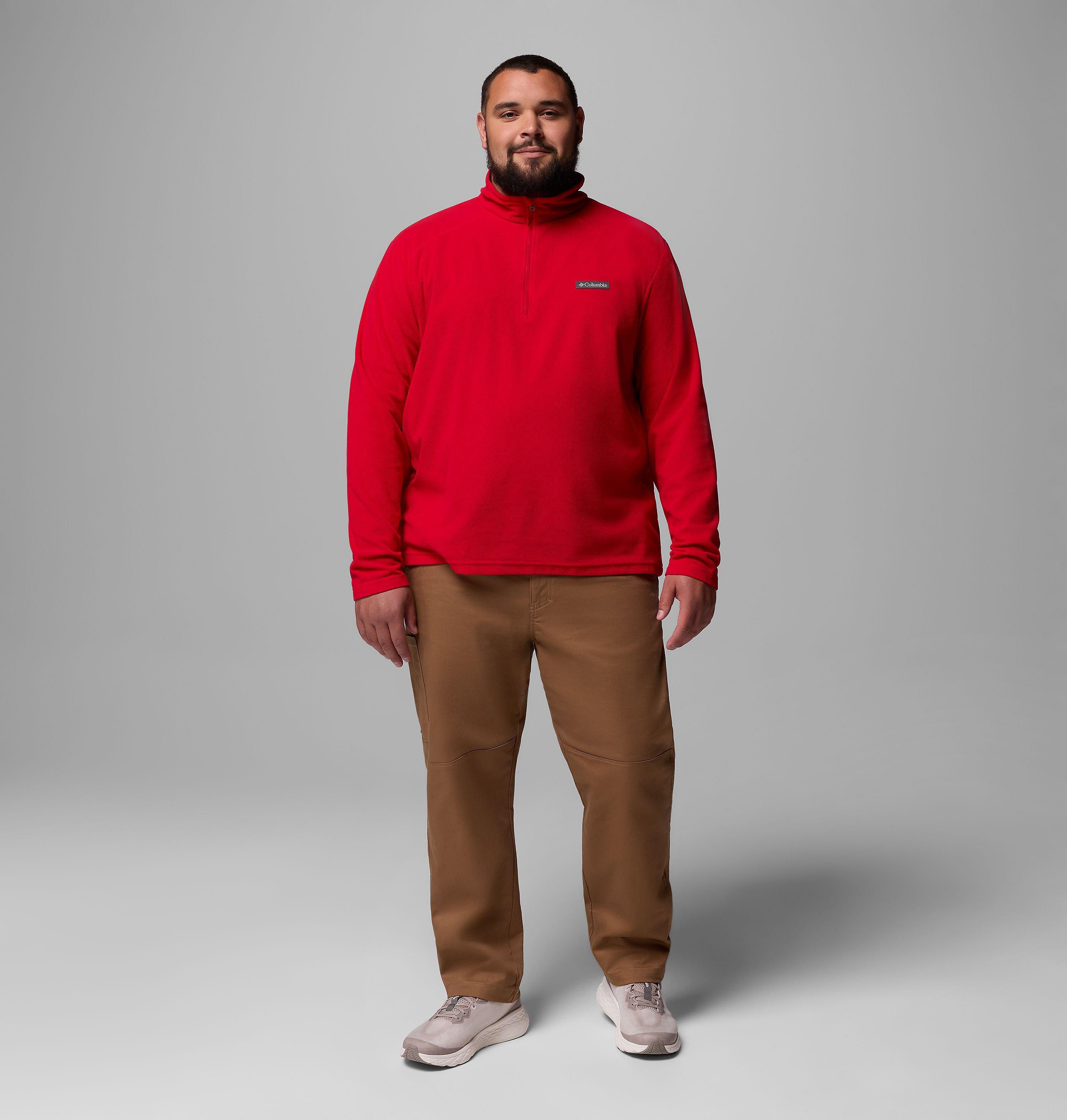 Men's Lake Aloha Half Zip Fleece Pullover - Big | 613 | 1X 2
