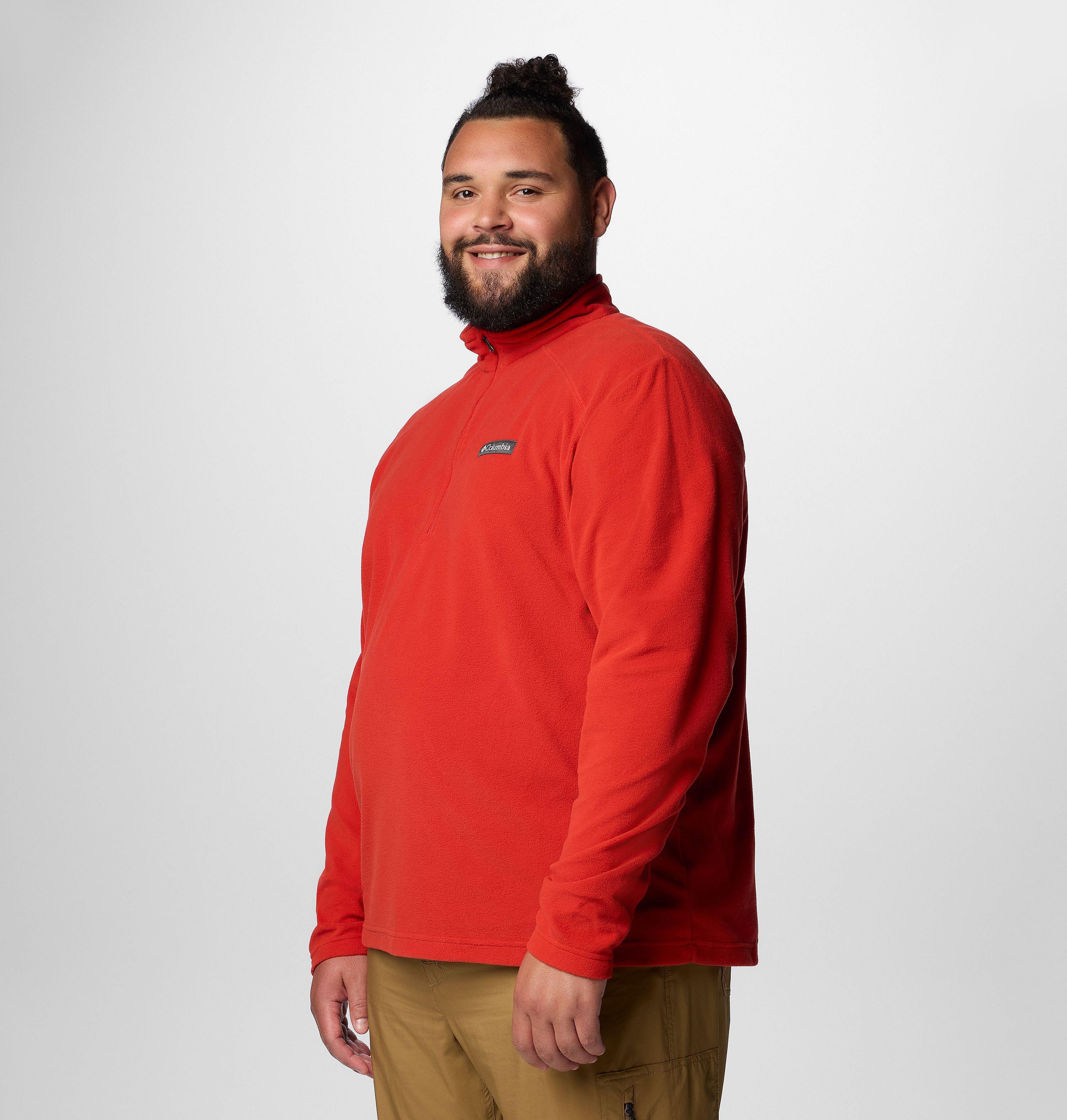 Men's Lake Aloha Half Zip Fleece Pullover - Big 4