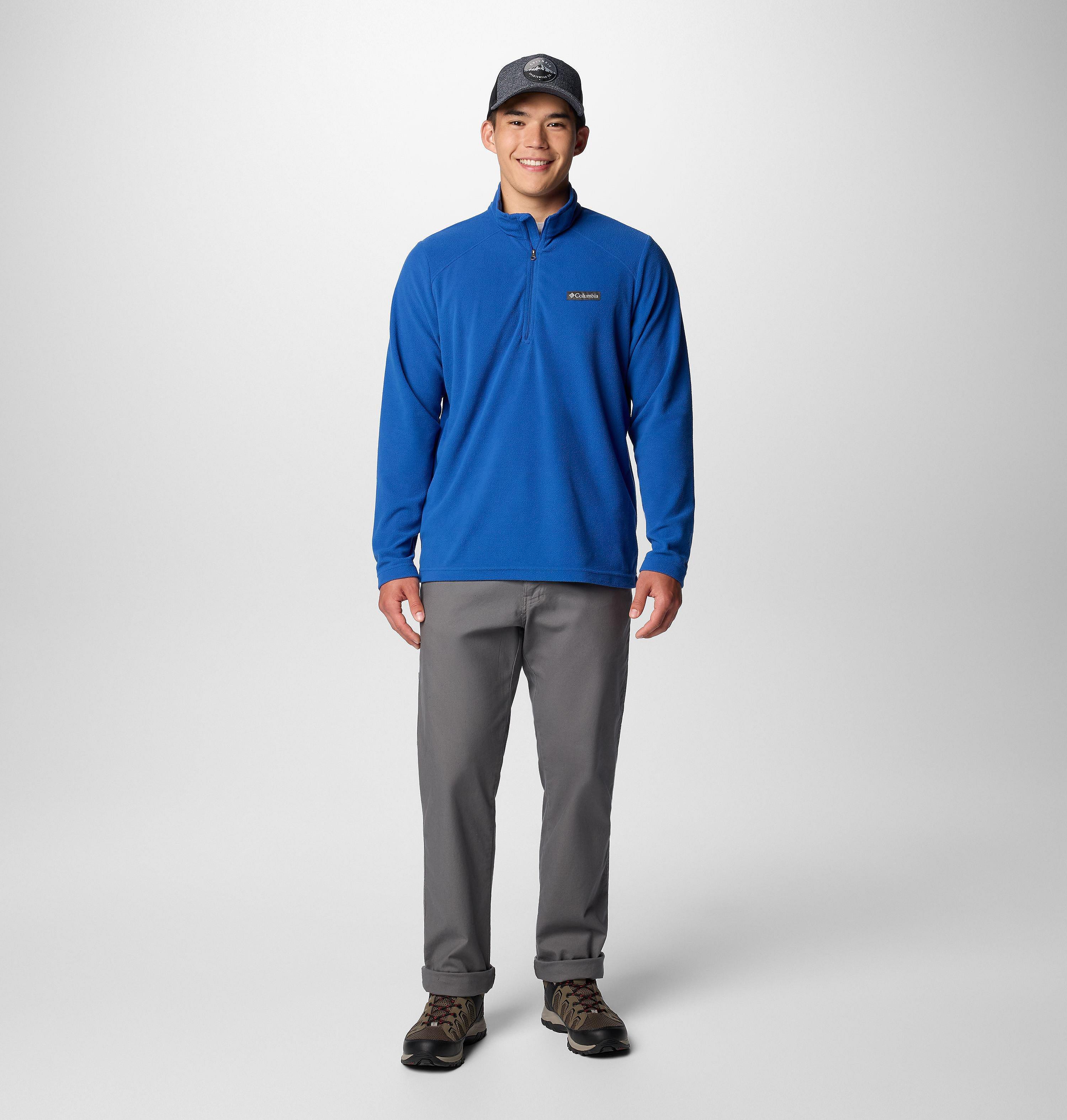 Men's Lake Aloha Half Zip Fleece Pullover - Tall 3