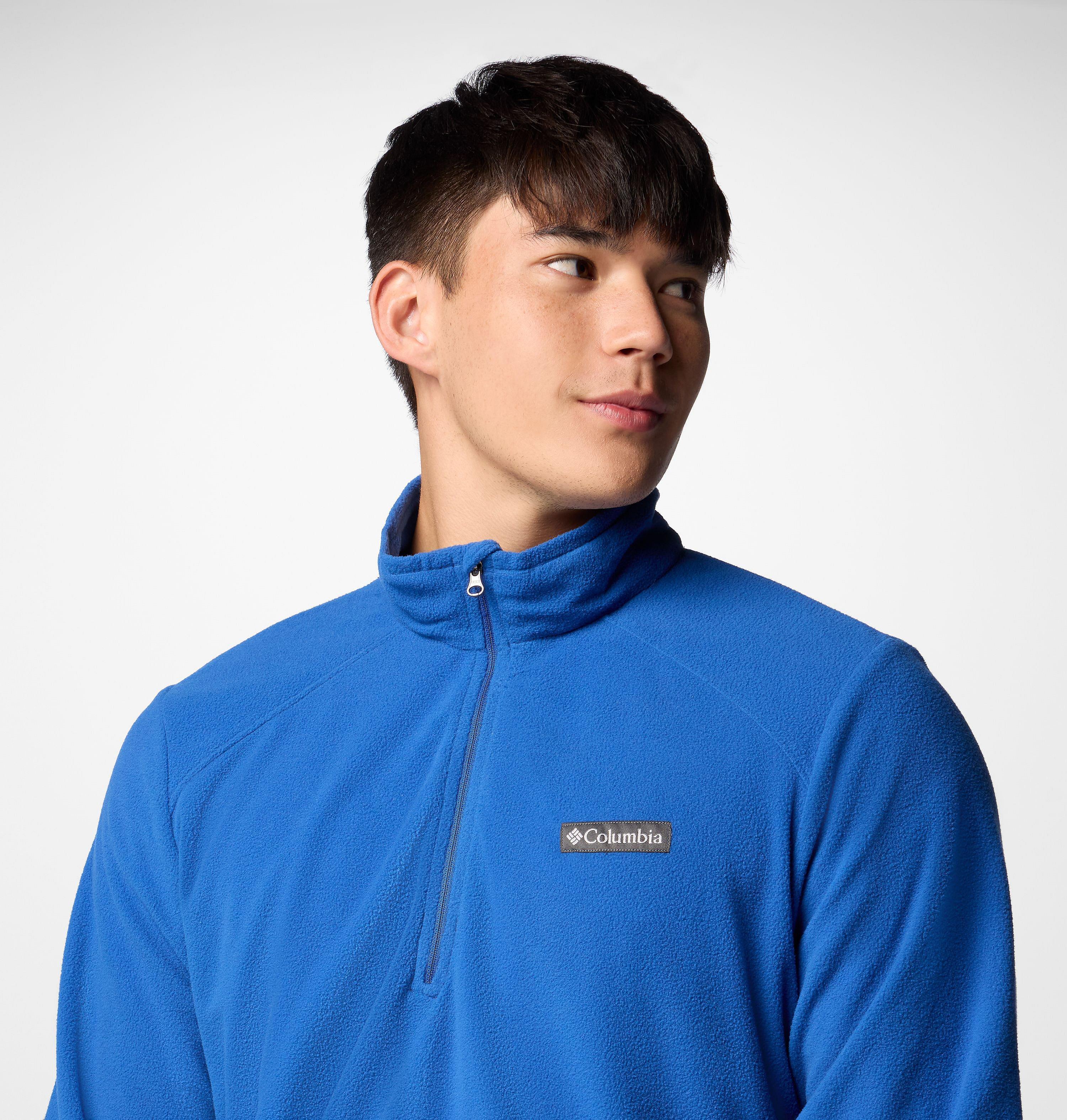 Men's Lake Aloha Half Zip Fleece Pullover - Tall 5