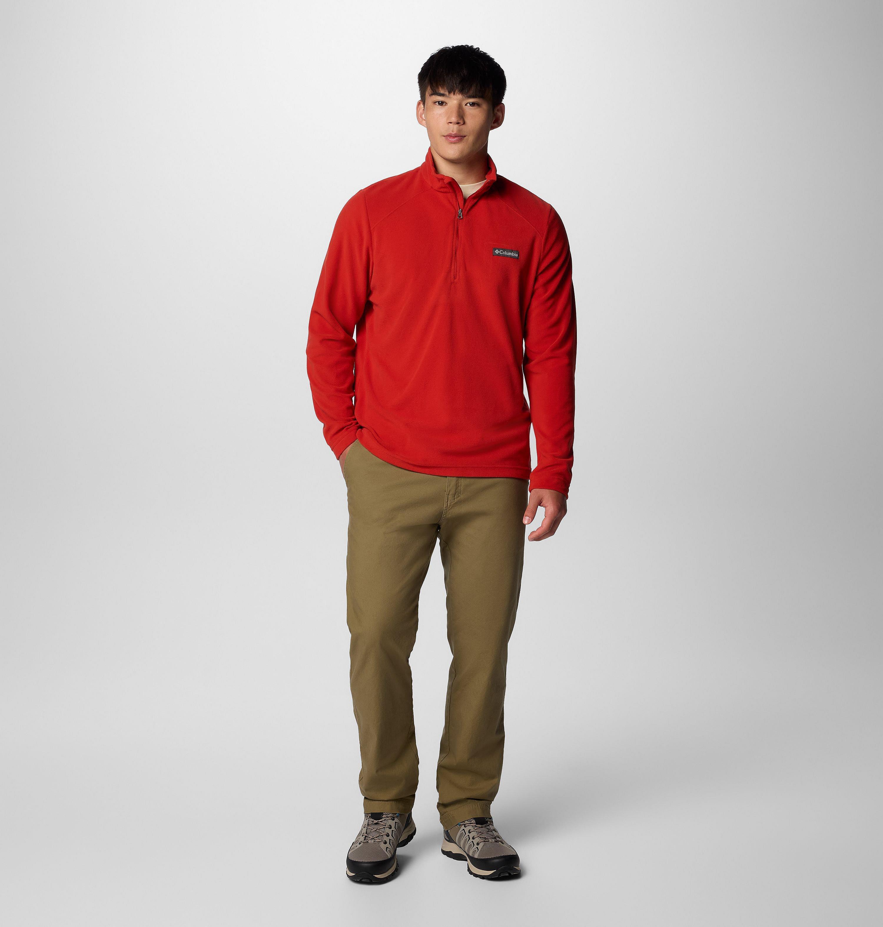 Men's Lake Aloha Half Zip Fleece Pullover - Tall 3