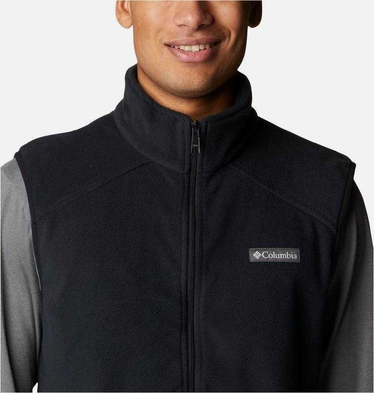 Chaleco de forro polar Castle Dale para hombre, Color: Black, image 4