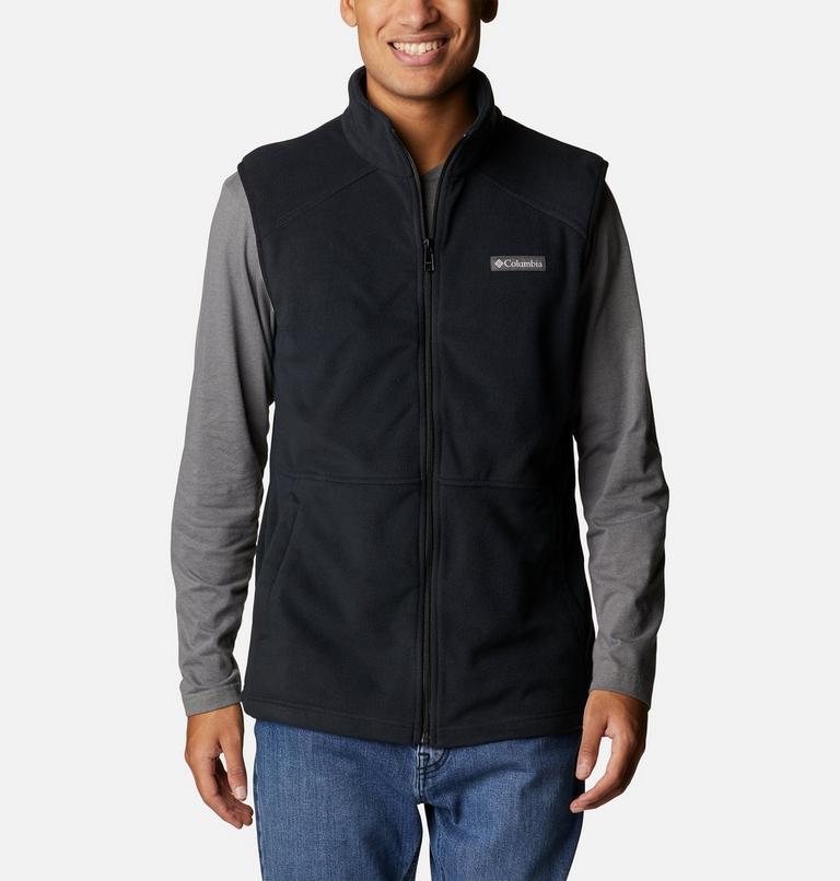 Chaleco de forro polar Castle Dale para hombre, Color: Black, image 1