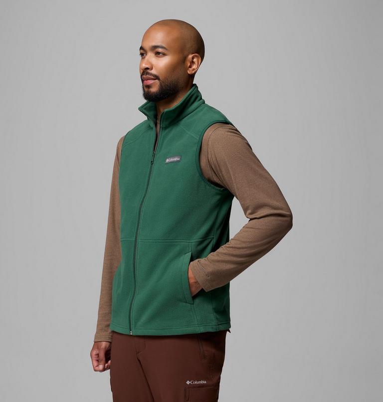 Chaleco de forro polar Castle Dale para hombre, Color: Rain Forest, image 4