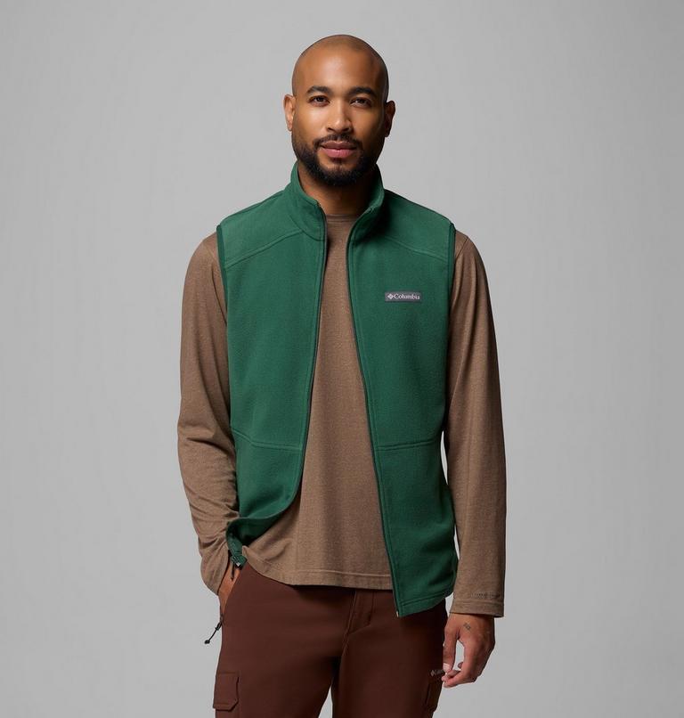 Chaleco de forro polar Castle Dale para hombre, Color: Rain Forest, image 5