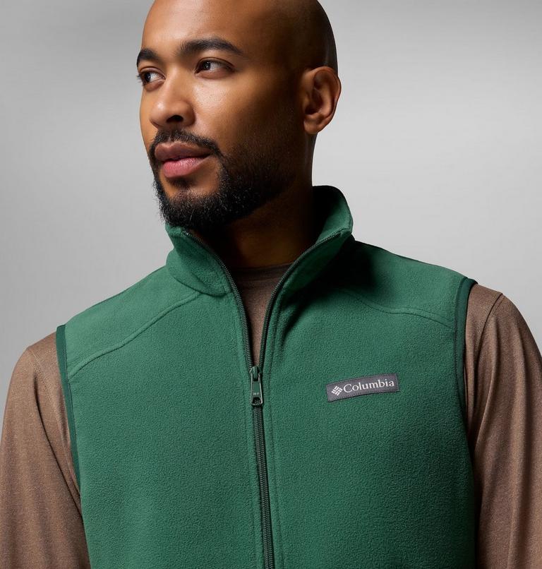 Chaleco de forro polar Castle Dale para hombre, Color: Rain Forest, image 6