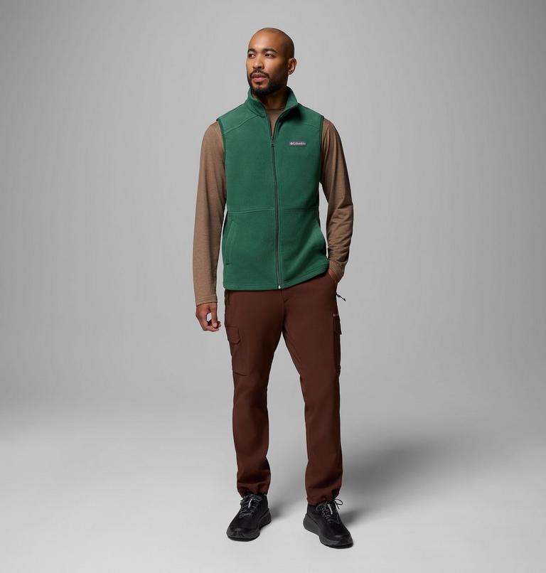 Chaleco de forro polar Castle Dale para hombre, Color: Rain Forest, image 2