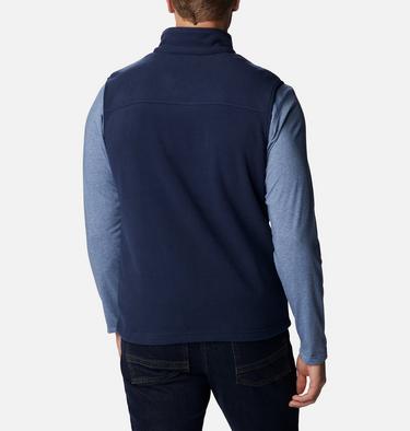 Men's Castle Dale Fleece Gilet, Color: Collegiate Navy, image 6