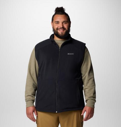 Мужской жилет Columbia Castle Dale Fleece Vest - Big, цвет: Чёрный