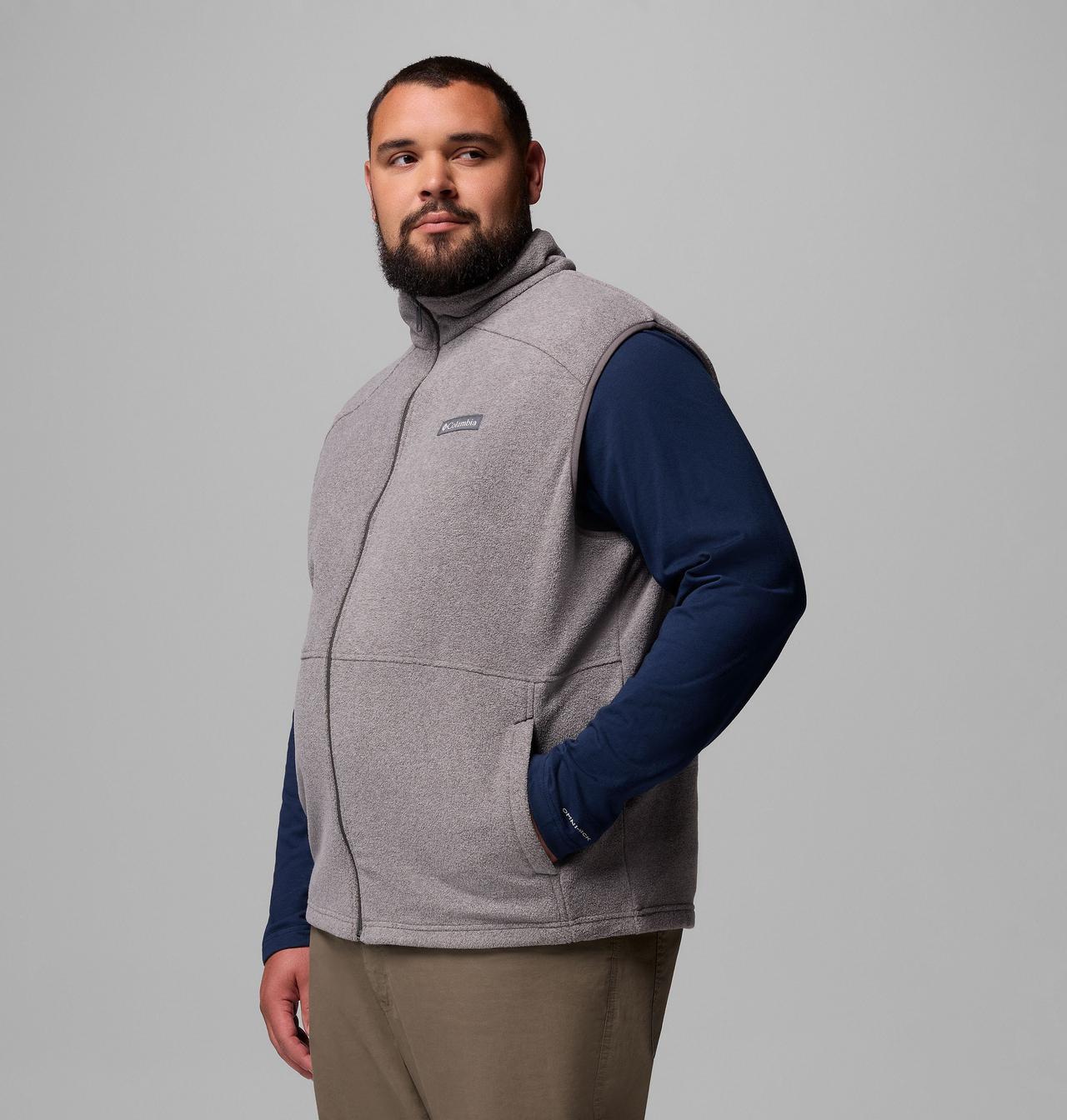 Men's Castle Dale Fleece Vest - Big | 030 | 4X 4
