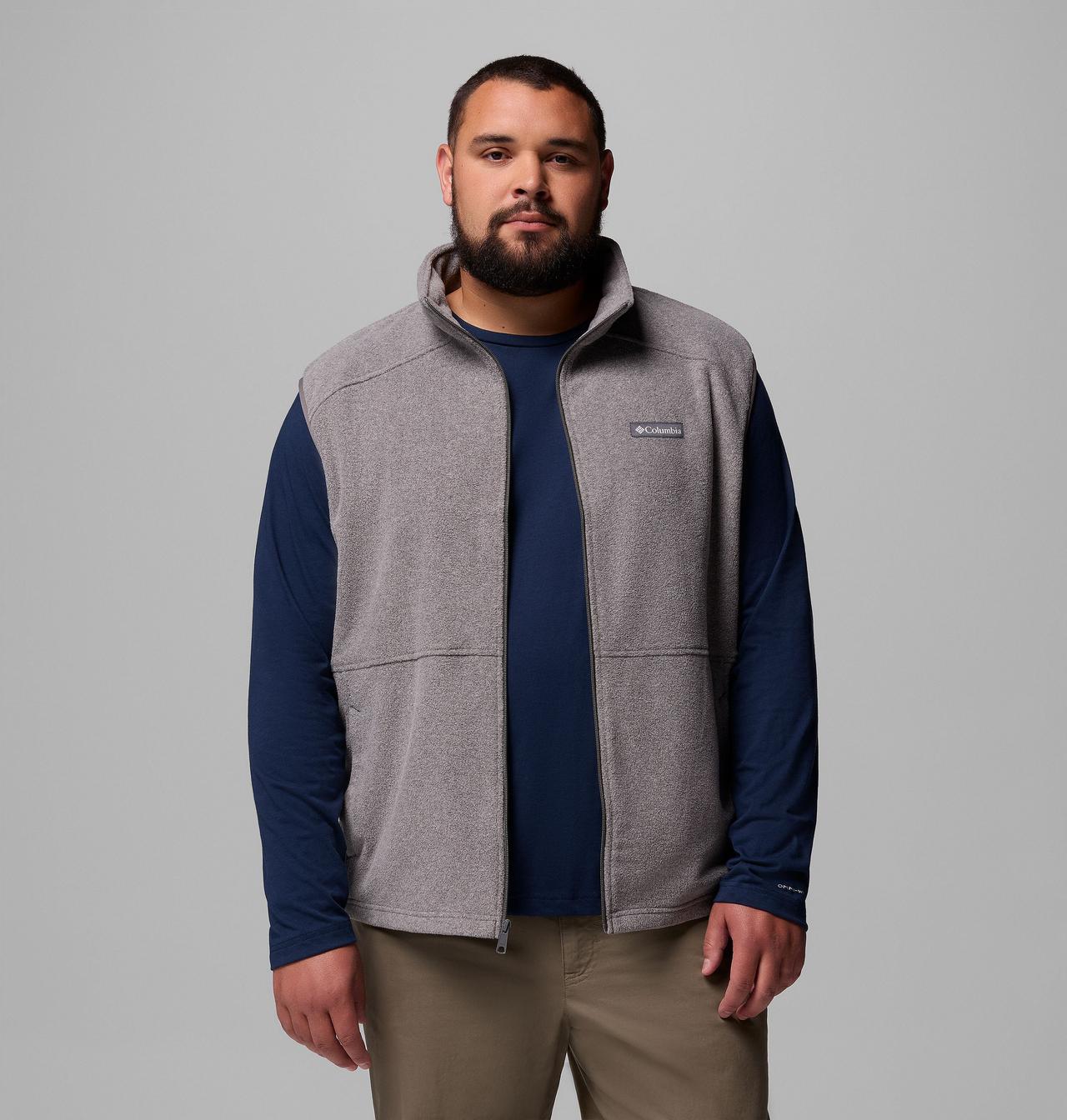 Men's Castle Dale Fleece Vest - Big | 030 | 4X 5