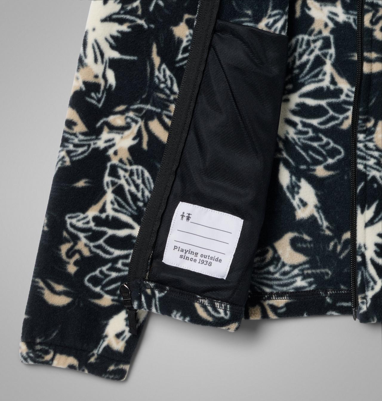 Girls' Castle Dale™ Printed Full Zip Fleece Jacket | 009 | XL 3